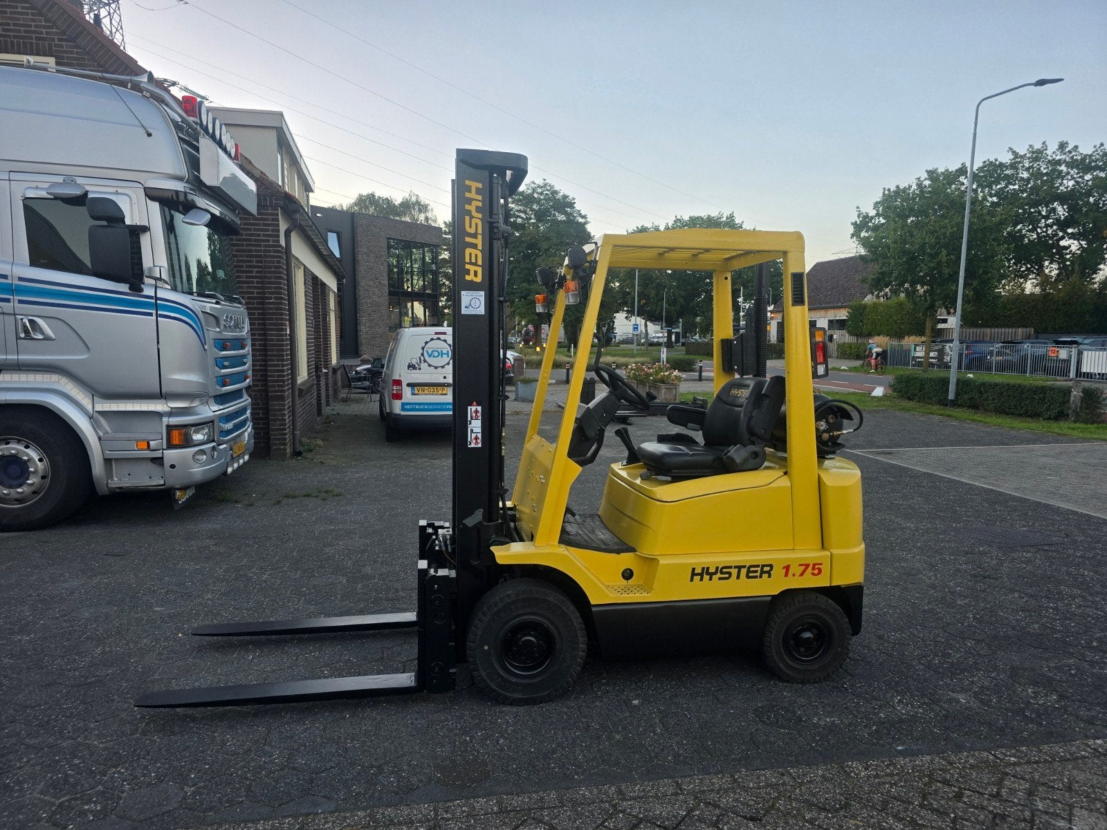 Hyster H1.75XM LPG Heftruck - 2004, 1750kg hefvermogen, LPG, Heftruck, Ophalen of Verzenden, Hyster