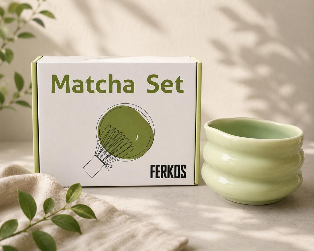 Matcha set,  nieuw in doos, meerdere op voorraad, Ophalen of Verzenden, Nieuw, Overige materialen, Overige stijlen