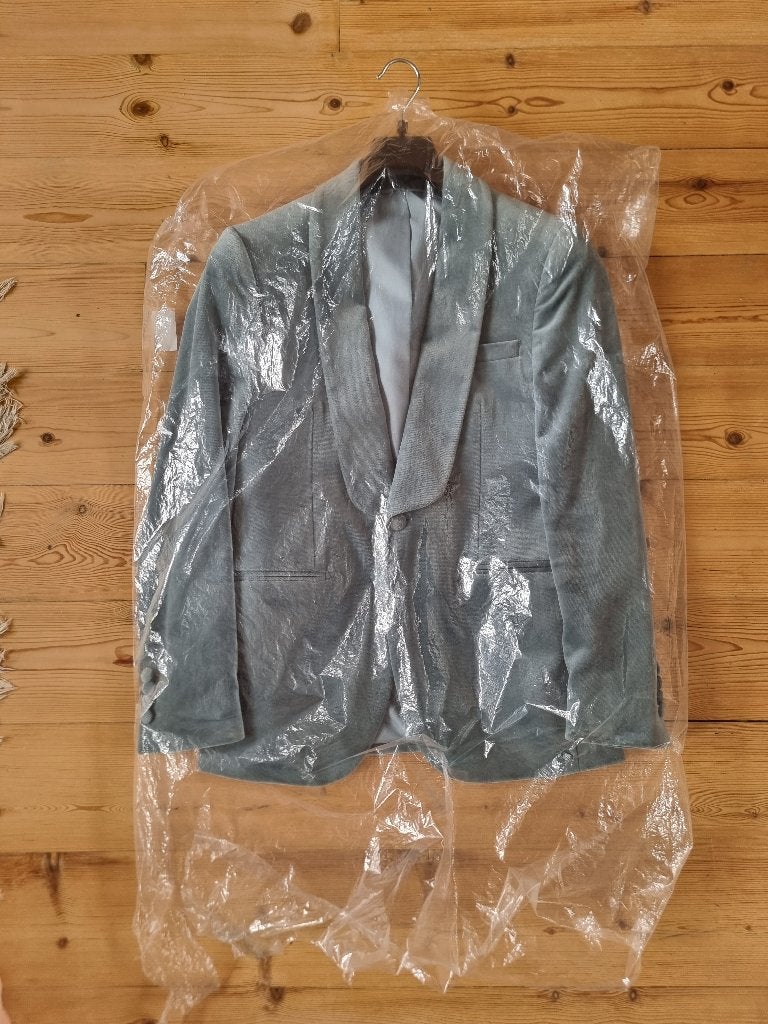 Prachtig tuxedo jasje, Blauw, Nieuw, Ophalen of Verzenden, Moss