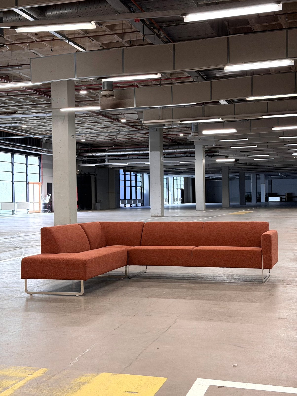 Artifort Mare Hoekank | Terracotta | NIEUWSTAAT + Garantie, 250 tot 300 cm, Overige materialen, Hoekbank, Ophalen of Verzenden