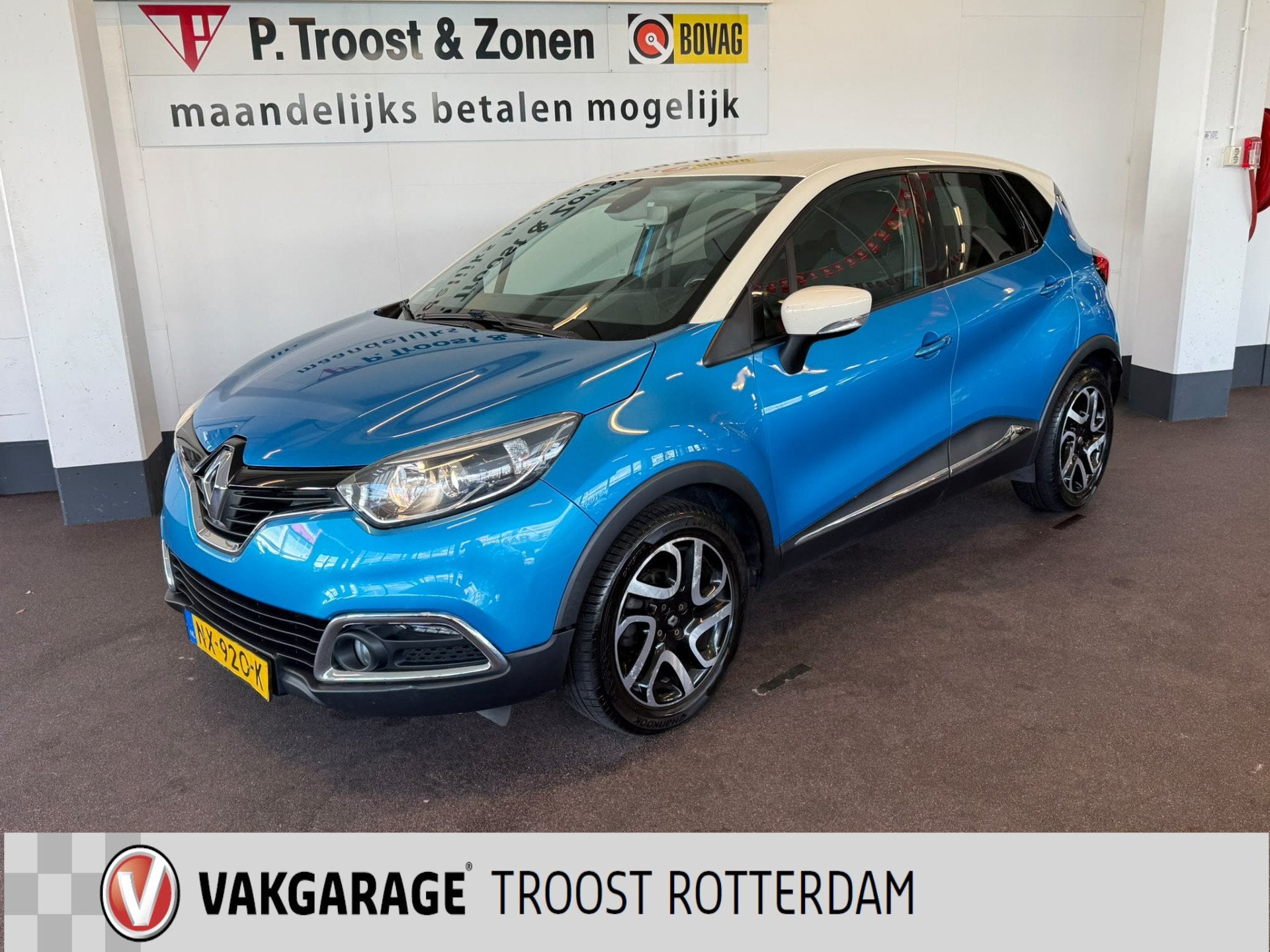 Renault Captur 0.9 TCe Dynamique | Cruise control | Climate, Auto's, Voorwielaandrijving, Stof, Gebruikt, Zwart