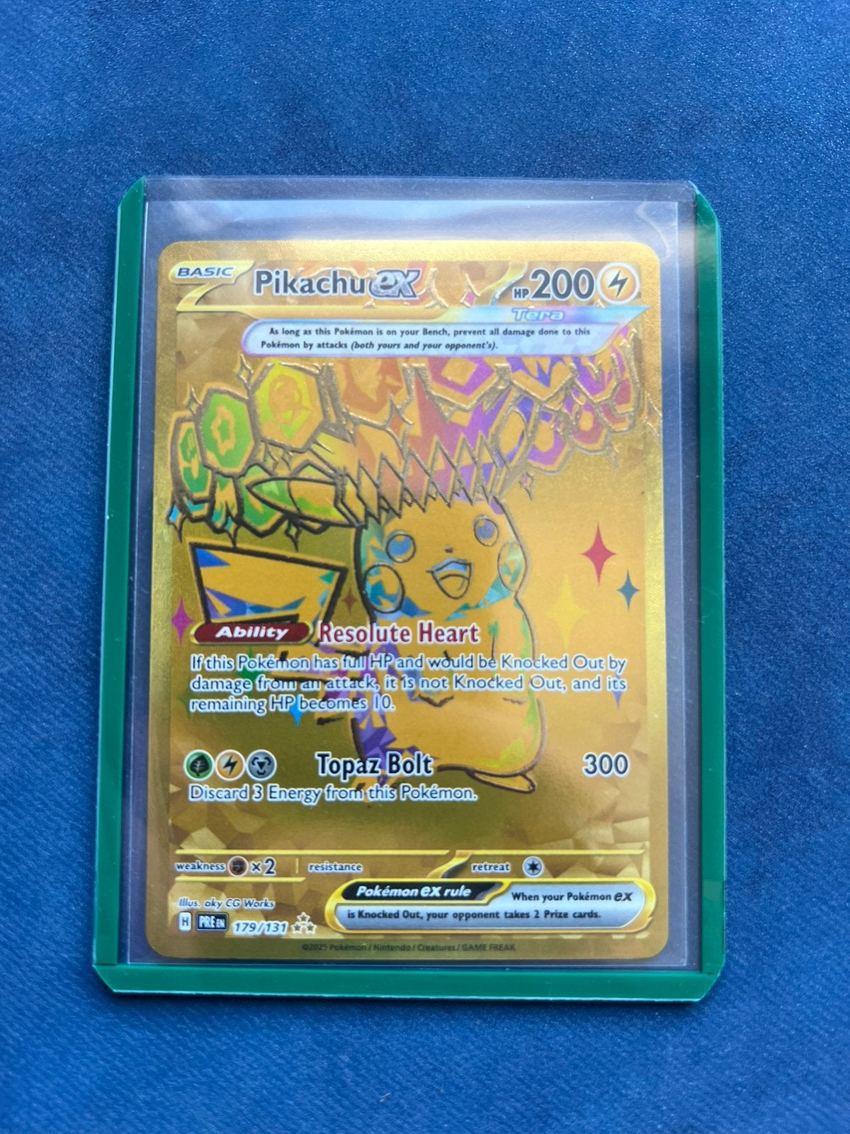 Pikachu EX 179 Prismatic Evolutions, Ophalen of Verzenden, Zo goed als nieuw