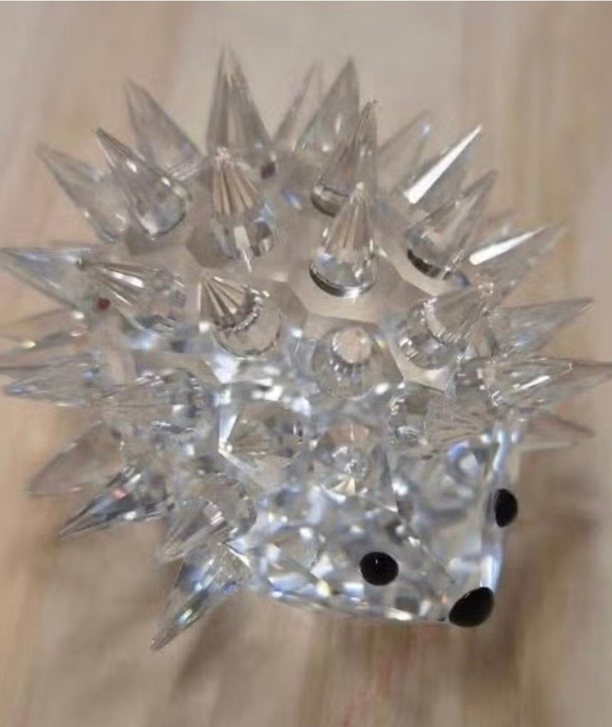Swarovski grote Egel, Verzamelen, Swarovski, Verzenden, Zo goed als nieuw, Figuurtje