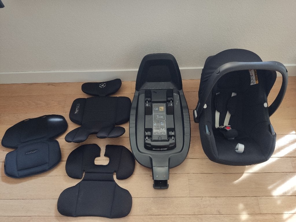 Maxi cosi Tinca autostoel + base, Ophalen, Gebruikt, Isofix, 0 t/m 13 kg