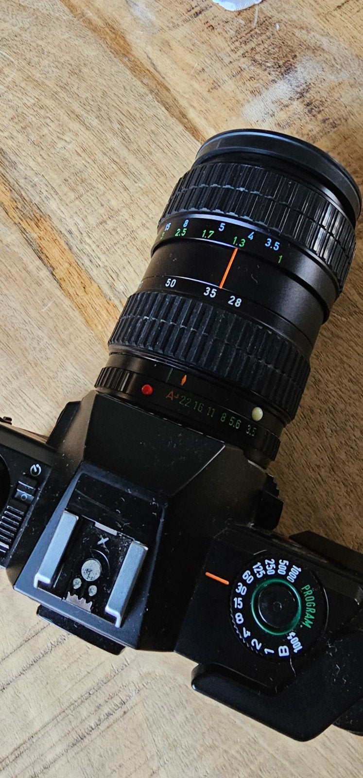PENTAX P- 30 + TAKUMAR LENS, Ophalen of Verzenden, Telelens