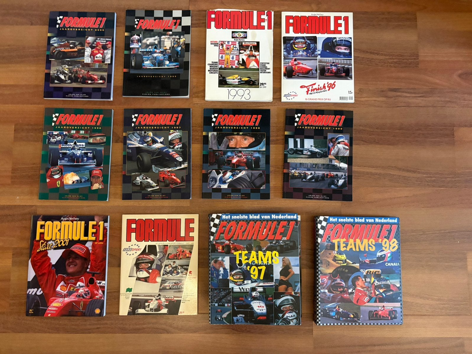 Formule 1 Jaaroverzichten en Teams Jaaroverzichten, Ophalen, Gelezen, Algemeen