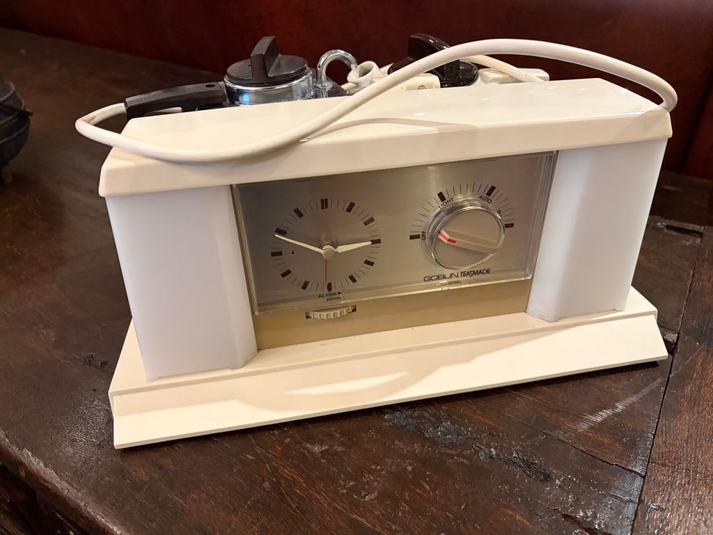 Vintage Goblin Teasmade wekker/theezetapparaat jaren '70, Ophalen