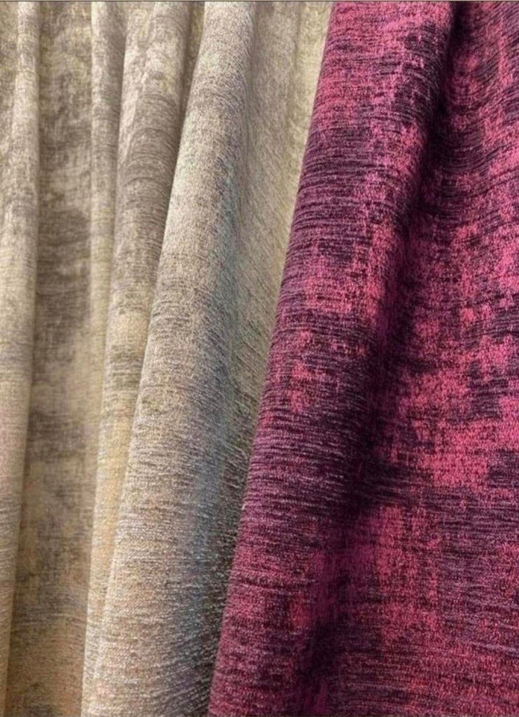 Geweldige zachte dichte gordijnstof Bordeaux rood beige kers, Huis en Inrichting, Ophalen of Verzenden, Nieuw, Rood, Overgordijn