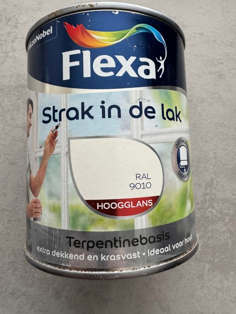 Verf -lakverf - grondverf voor de kleine klusjes, Doe-het-zelf en Verbouw, Verf, Beits en Lak, Ophalen, Zo goed als nieuw