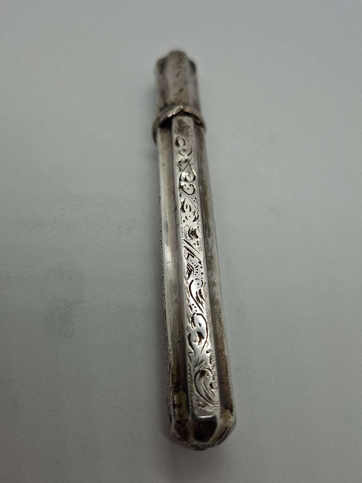 Antieke Zilveren Naaldenkoker - Circa 10 cm, Antiek en Kunst, Ophalen of Verzenden