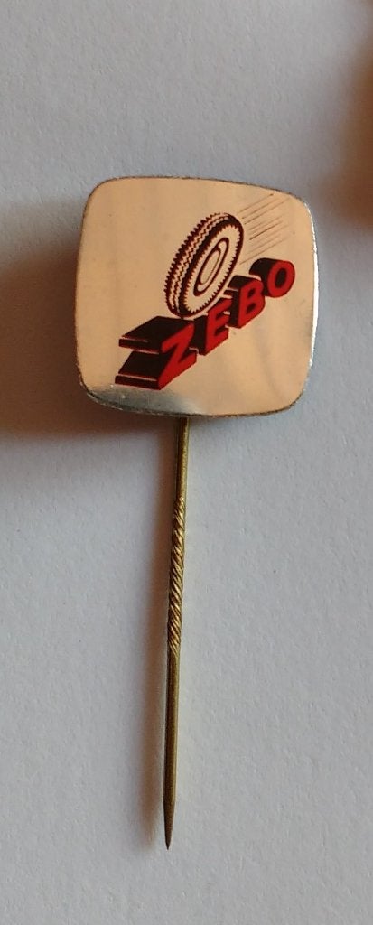 Speldje ZEBO ( Zeeuwse Banden Onderneming), Verzamelen, Ophalen of Verzenden, Zo goed als nieuw, Merk, Speldje of Pin