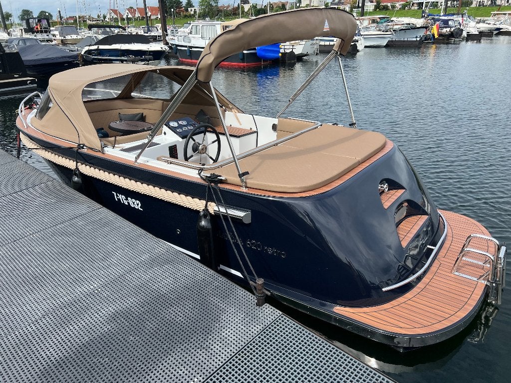 Maxima 620 Retro Deluxe - Honda 60 PK - met nieuwe trailer, Tender, Rondzit, Ophalen of Verzenden, Maxima