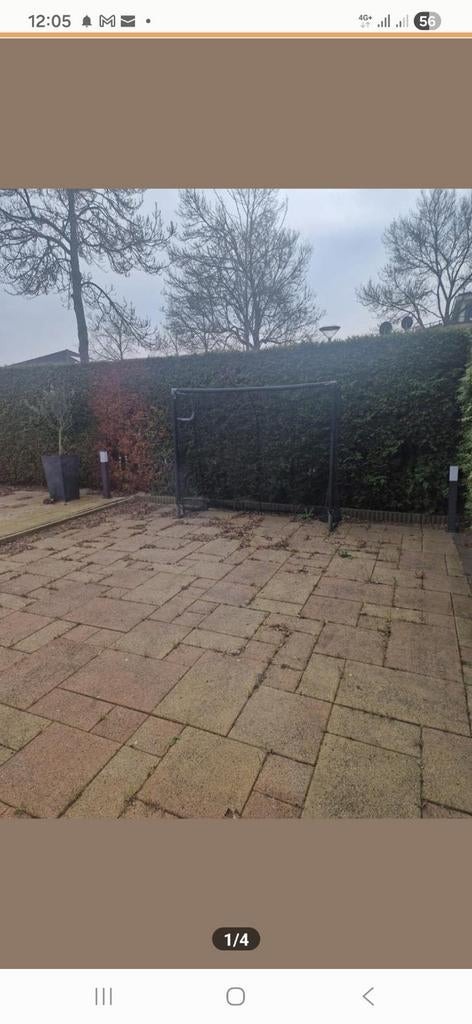 Voetbaldoel voor tuin of training, Sport en Fitness, Voetbal, Ophalen, Gebruikt, Overige typen