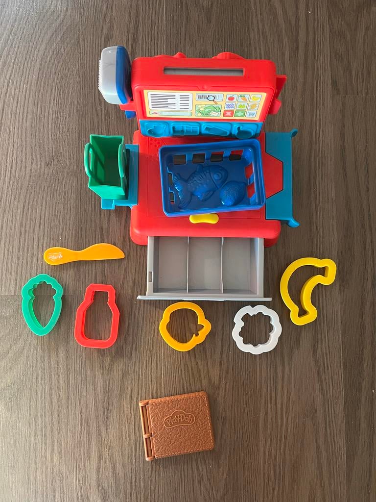 Play-Doh supermarkt speelset, Ophalen of Verzenden, Gebruikt, Knutselen