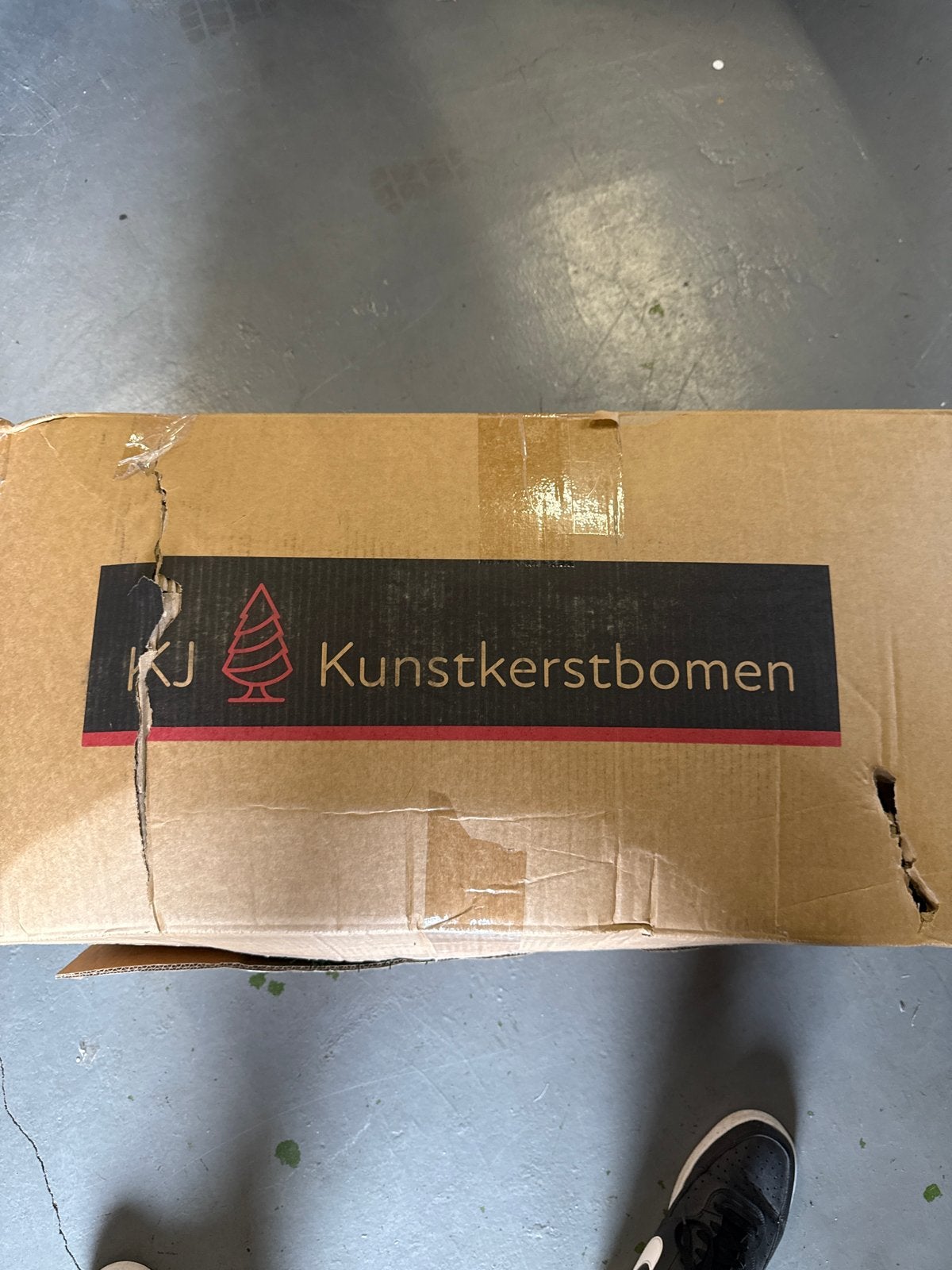 Kuntkerstboom 540cm & 70 led lampjes, Gebruikt, Ophalen of Verzenden, Nvt, Nvt