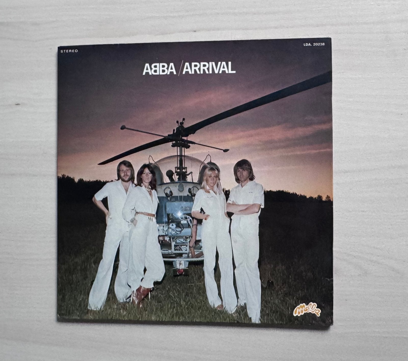 ABBA - Arrival (Melba persing Frankrijk - 1976), Cd's en Dvd's, Vinyl | Pop, Ophalen of Verzenden, Zo goed als nieuw