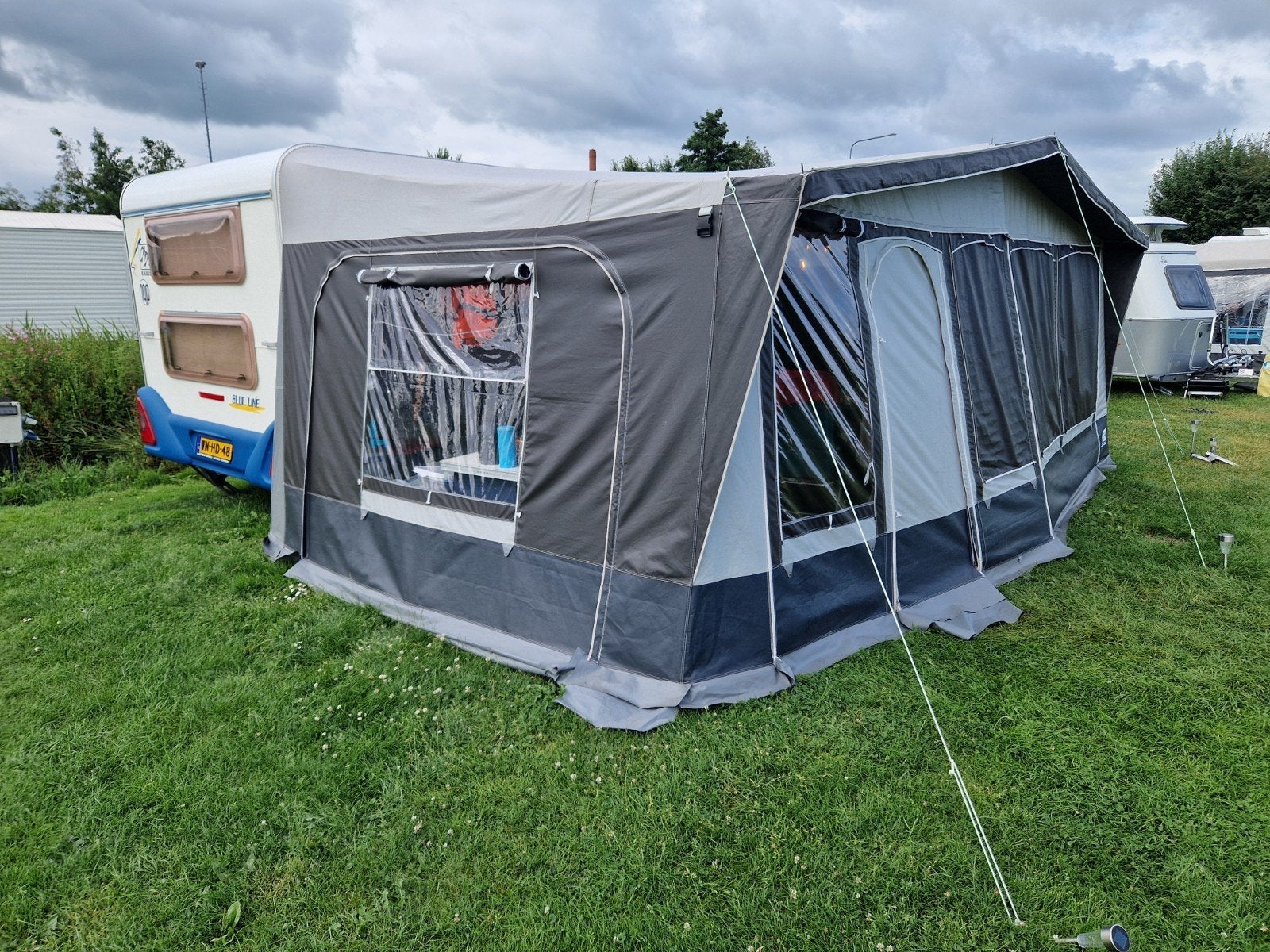 Nette Coppens Dorema voortent omloopmaat 14 verduistering, Ophalen, Gebruikt, Ten Cate All Season 240g/m2, Dorema