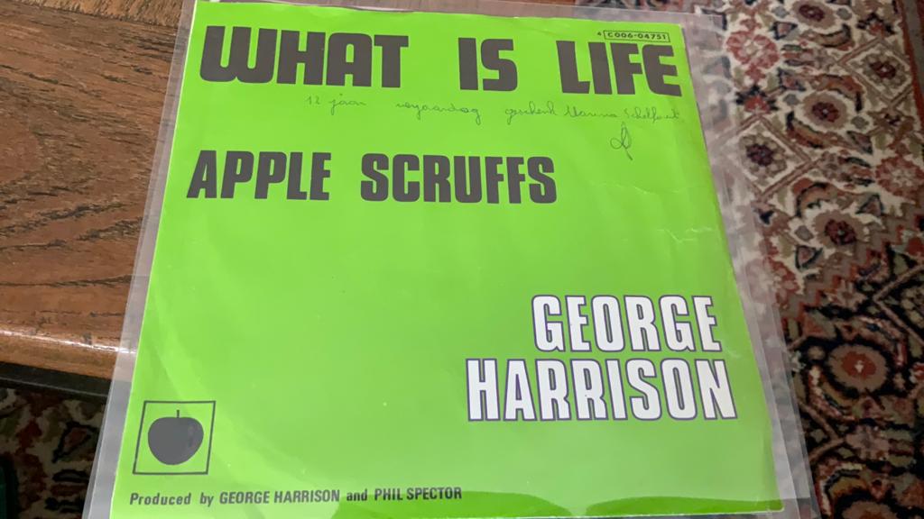George Harrison. What is life, Ophalen of Verzenden, Zo goed als nieuw, Pop