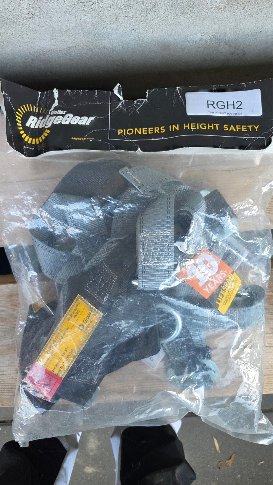 RidgeGear RGH2 Twee Punts Harnas - Nieuw, Ophalen of Verzenden, Nieuw
