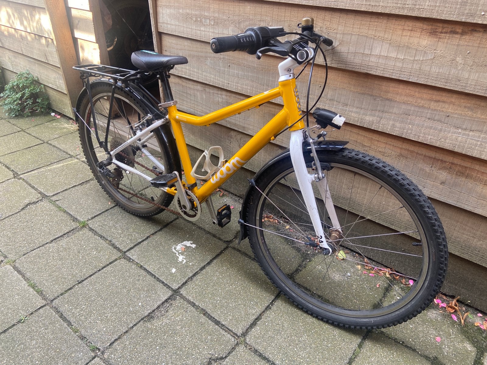 Woom 5 lichtgewicht kinderfiets, Ophalen, Gebruikt, Velgrem, 20 inch of meer