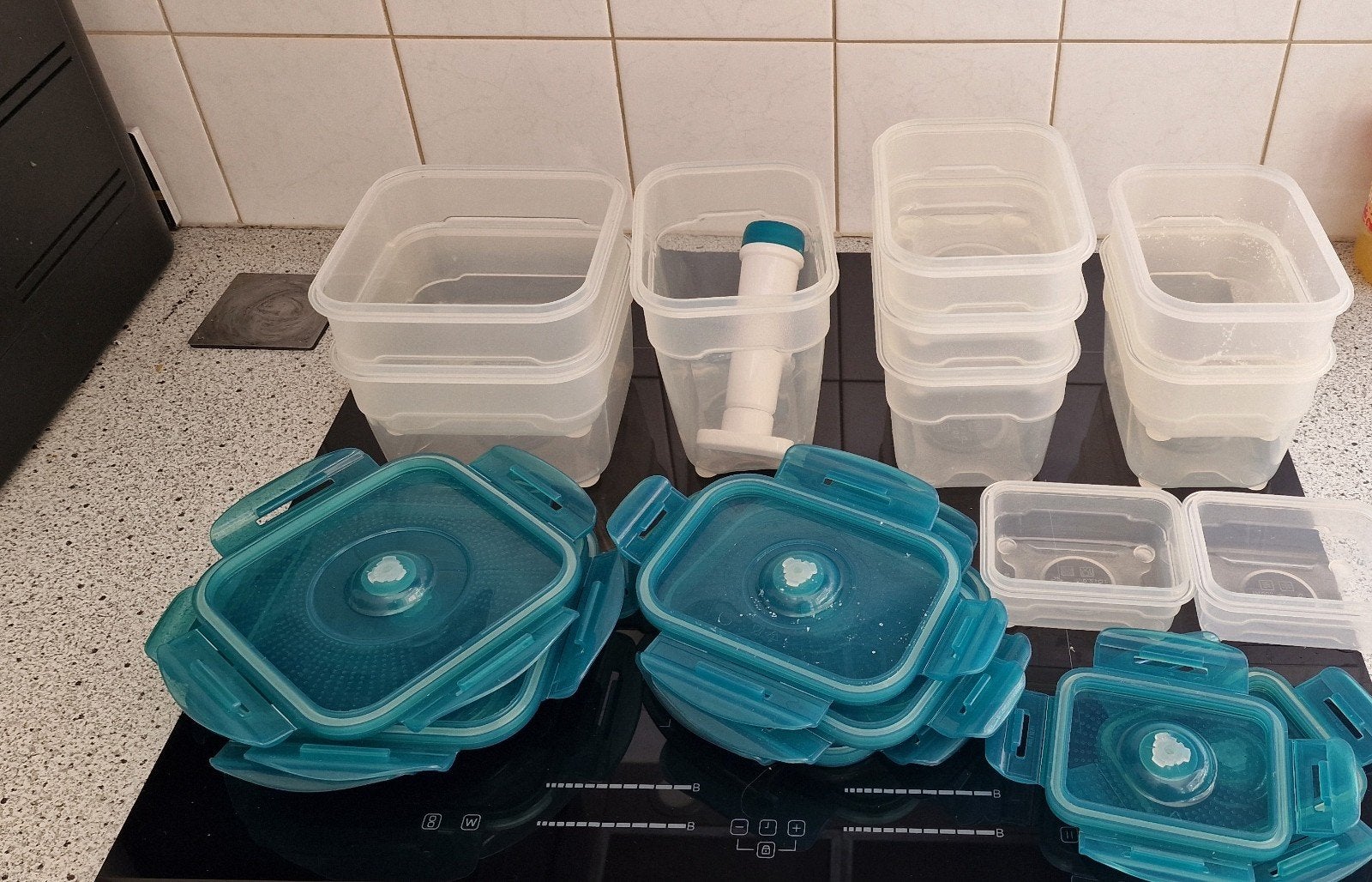 10 x Ah royal vkb vershoudbakjes bakjes voorraadbakjes, Gebruikt, Bewaardoos, Ophalen of Verzenden, Geschikt voor vriezer