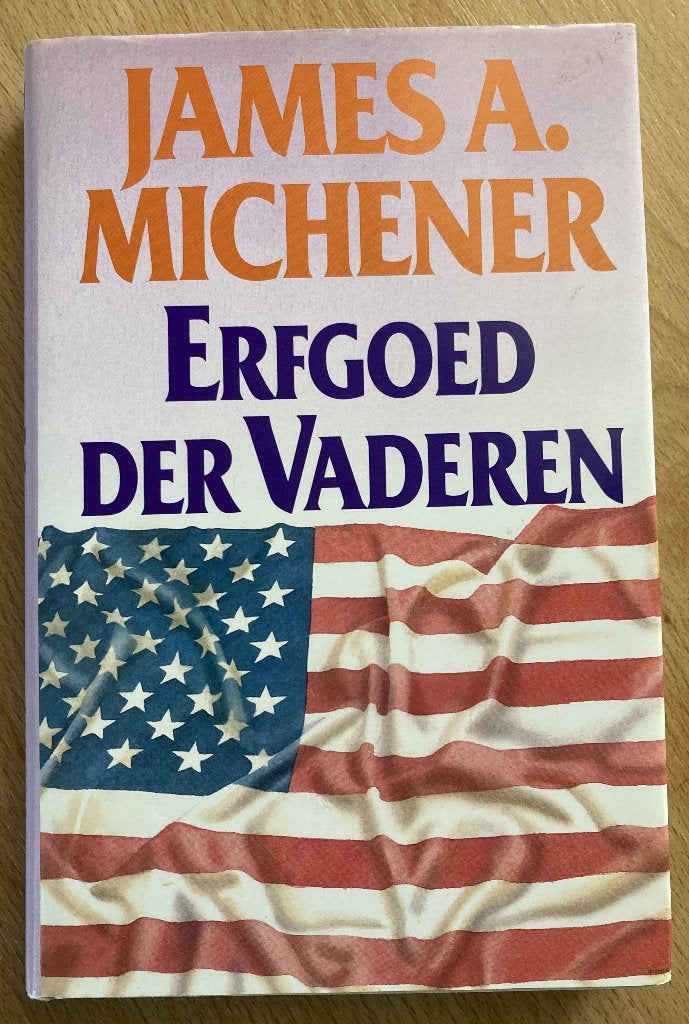 Boek Erfgoed der Vaderen, Boeken, Ophalen of Verzenden, Zo goed als nieuw, Michener, Nederland