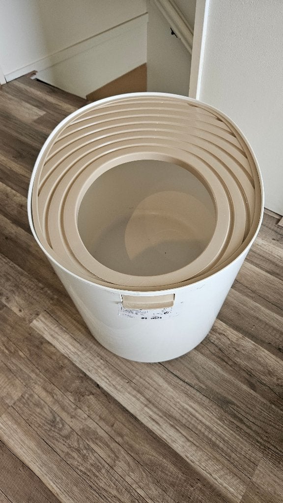 Kattenbak groot - boven ingang, Ophalen, Gebruikt, Gesloten