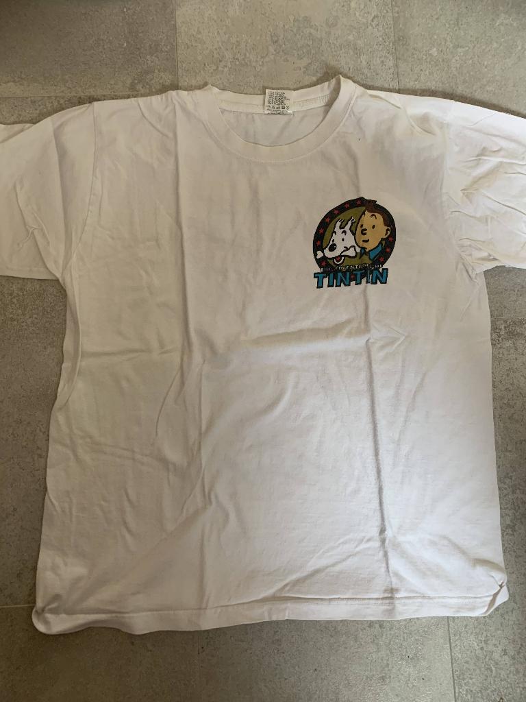 Kuifje  T Shirt  De Blauwe Lotus, Ophalen of Verzenden, Kuifje, Zo goed als nieuw, Kleding