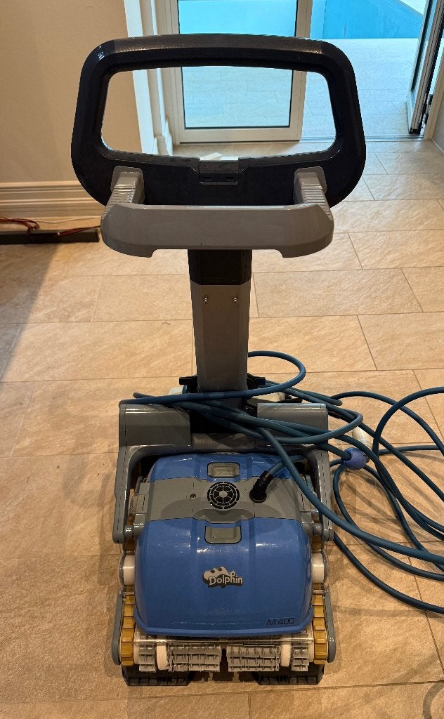 Dolphin M400 - zwembadrobot, Tuin en Terras, Zwembad-toebehoren, Gebruikt, Overige typen, Ophalen