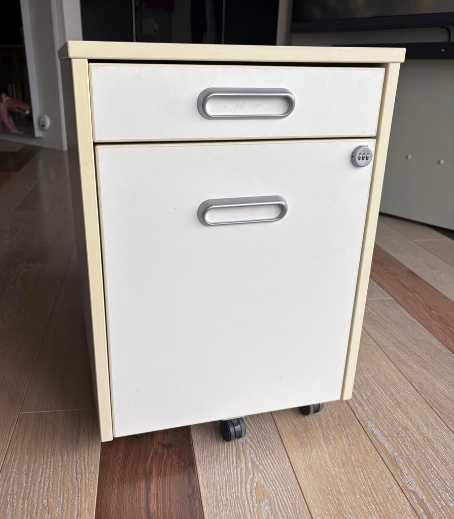 Galant lade- en hangmappenblok op wielen, IKEA 1999, Ophalen, Minder dan 50 cm, Zo goed als nieuw, Minder dan 100 cm