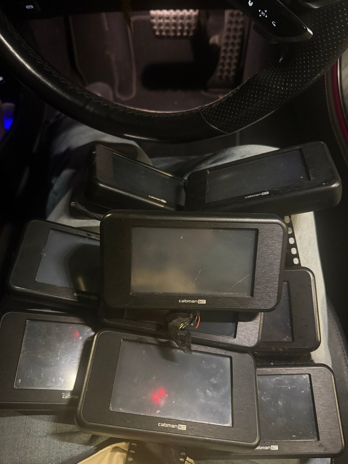 13 stuks Cabman BCT Schermen - Gebruikt, Ophalen of Verzenden, Gebruikt