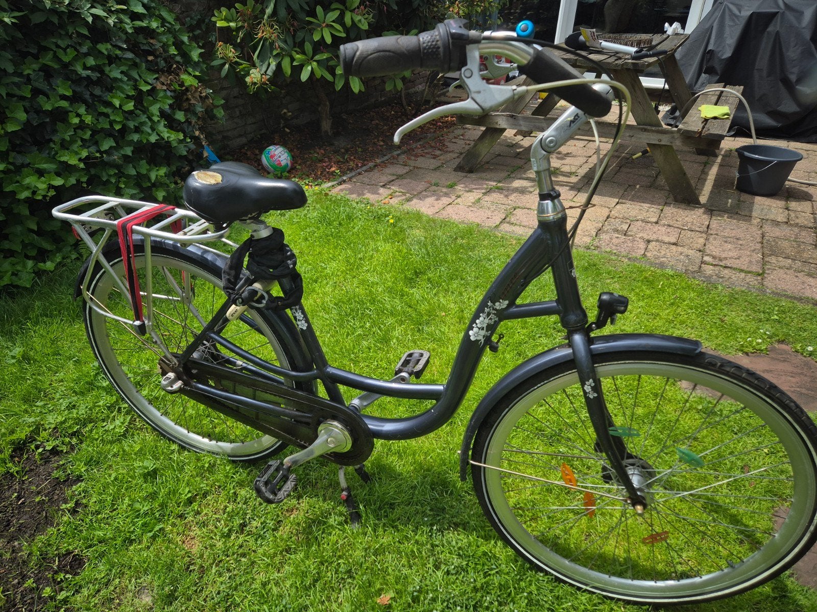 Vogue Esmee moederfiets - 3 versnellingen, goede staat, Gebruikt, Versnellingen, 0 zitjes, Ophalen