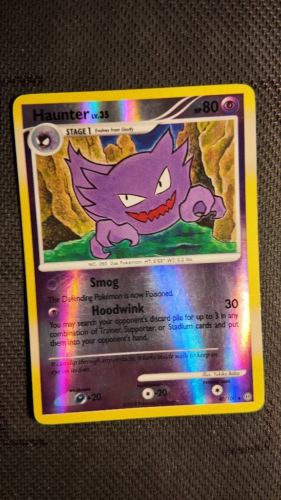 Haunter 40 Stormfront | Pokemon kaart, Ophalen, Losse kaart, Foil