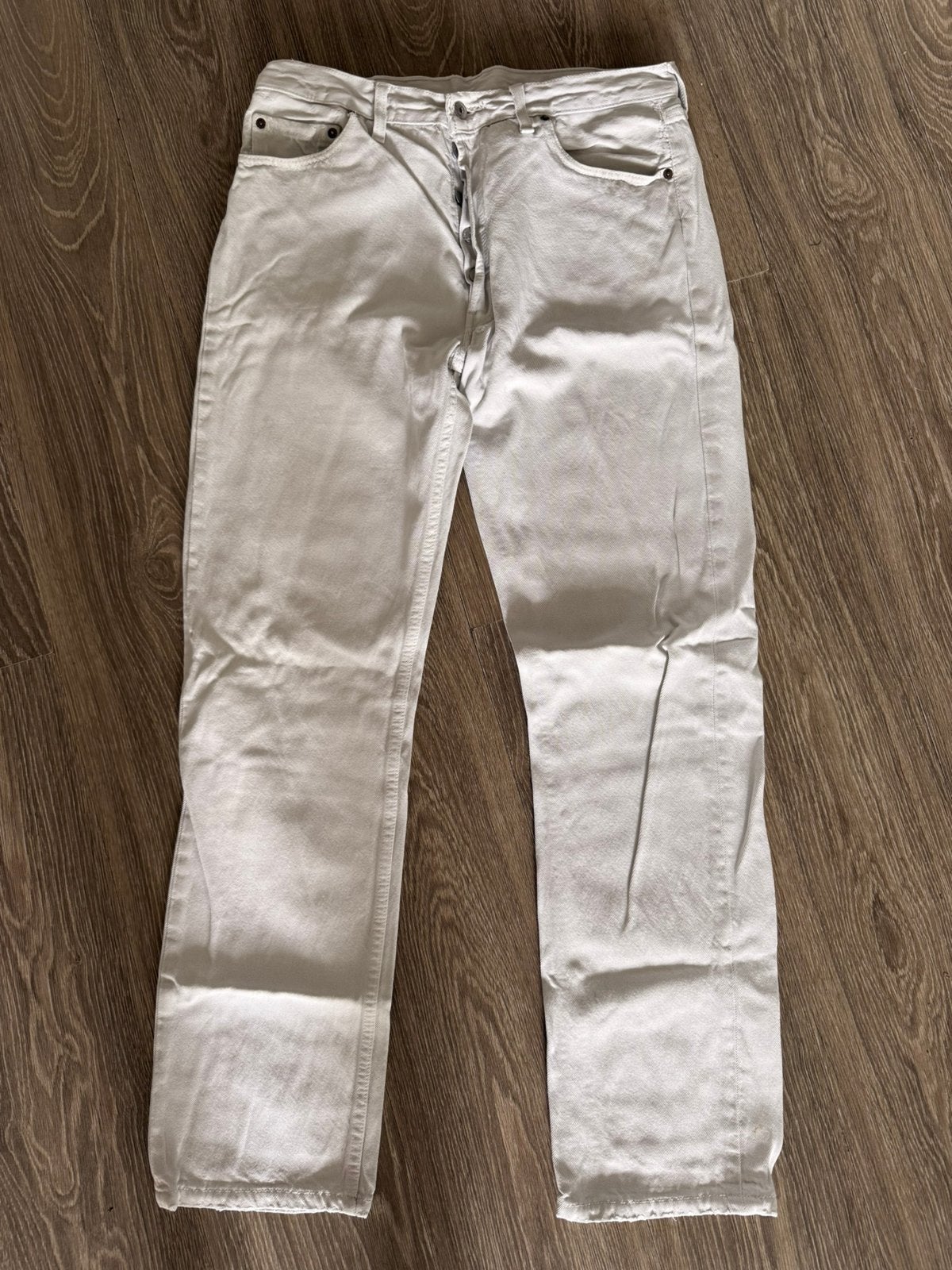 Levi’s 501 (2008) 36-34, Verzenden, Gedragen, Wit, W33 - W36 (confectie 42/44)