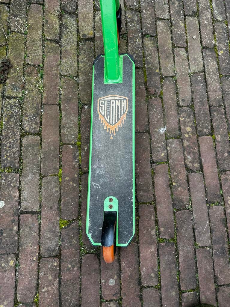 Stuntstep Slamm - Groen/Zwart, Fietsen en Brommers, Steps, Ophalen of Verzenden, Gebruikt, Overige typen