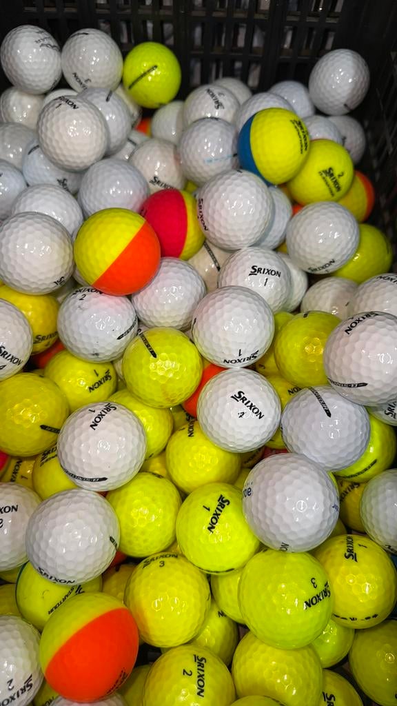 Srixon q star golfballen AAAA kwaliteit 50 stuks mega deal, Ophalen of Verzenden, Zo goed als nieuw, Bal(len)