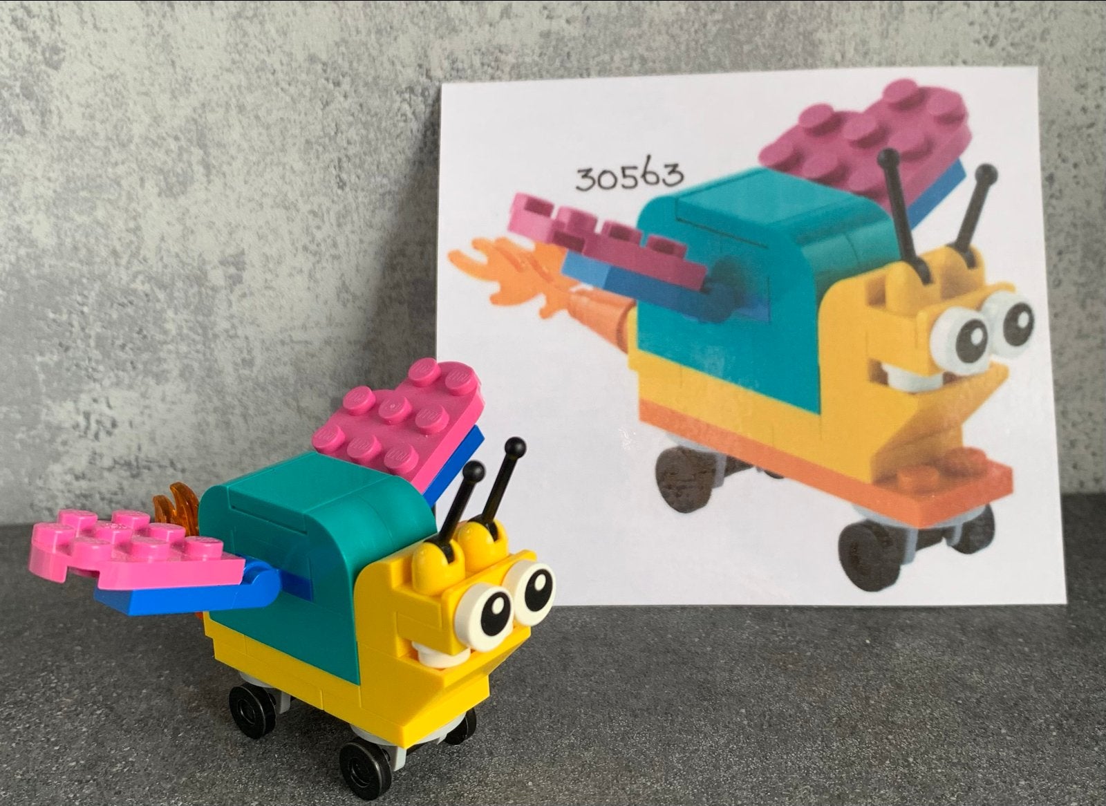 Lego Creator 30563 Slak met wielen, Ophalen of Verzenden, Zo goed als nieuw, Overige merken