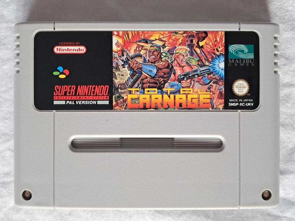 Total Carnage - Super Nintendo SNES, Shooter, Verzenden, 2 spelers, Eén computer