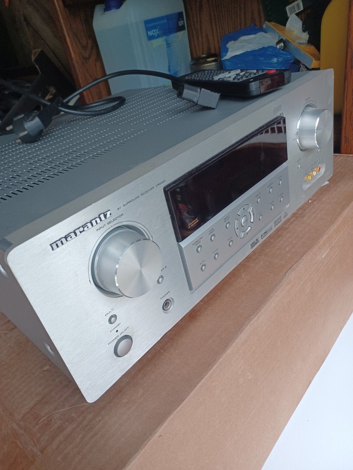 Marantz ZR6001 AV Surround Receiver - Zilver, Marantz, Overige systemen, Ophalen of Verzenden, Zo goed als nieuw