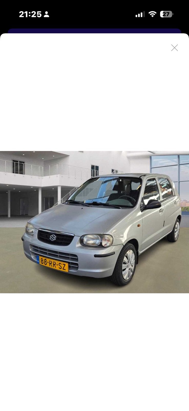 Suzuki Alto 1.1 16V 5d AGS 2005 Grijs, Auto's, Suzuki, Voorwielaandrijving, 750 kg, 4 cilinders, 4 stoelen