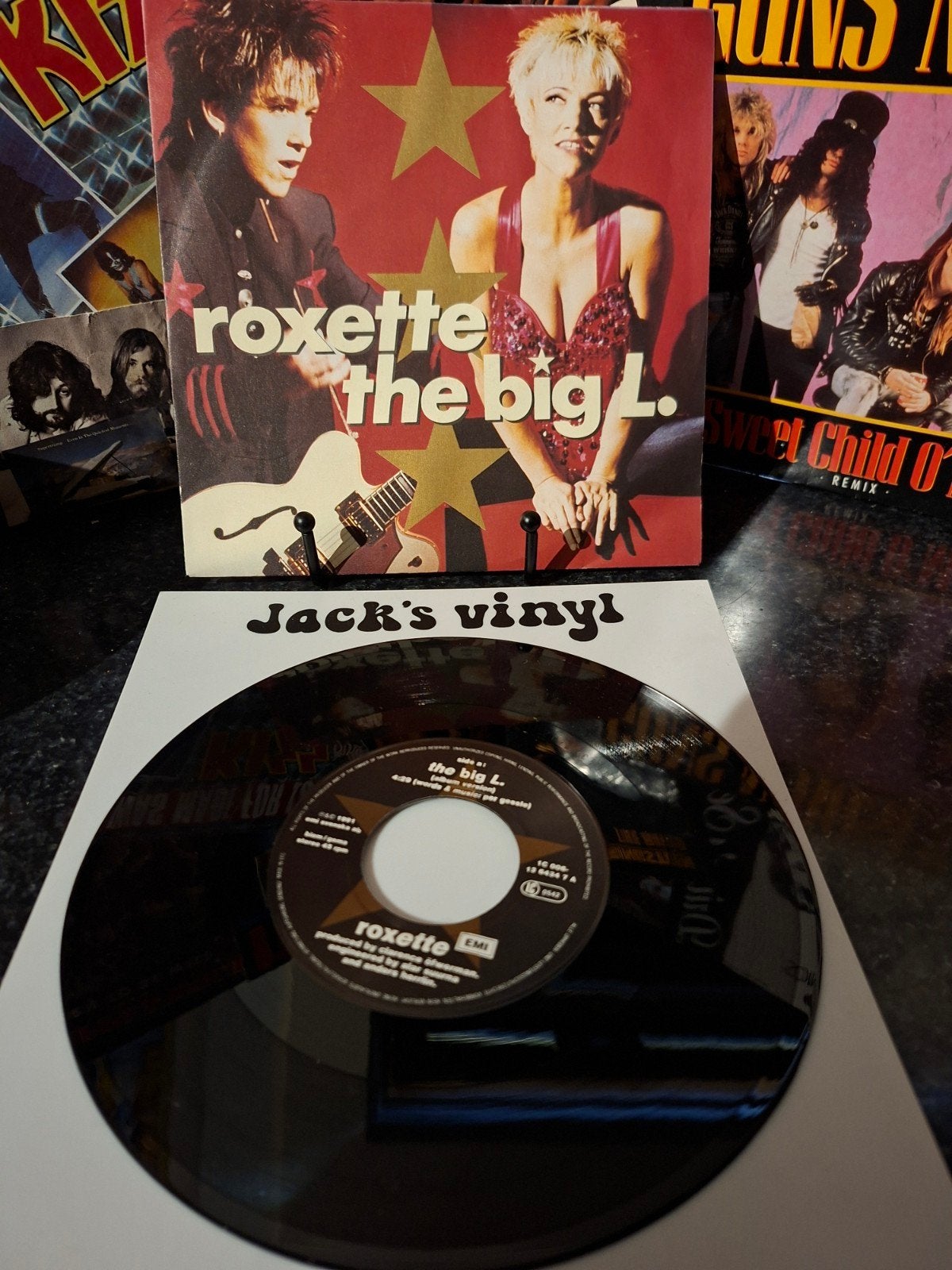 Roxette - The Big L. (7 inch vinyl single)  1991, Gebruikt, 1990 - 1999, 7 inch, Ophalen of Verzenden