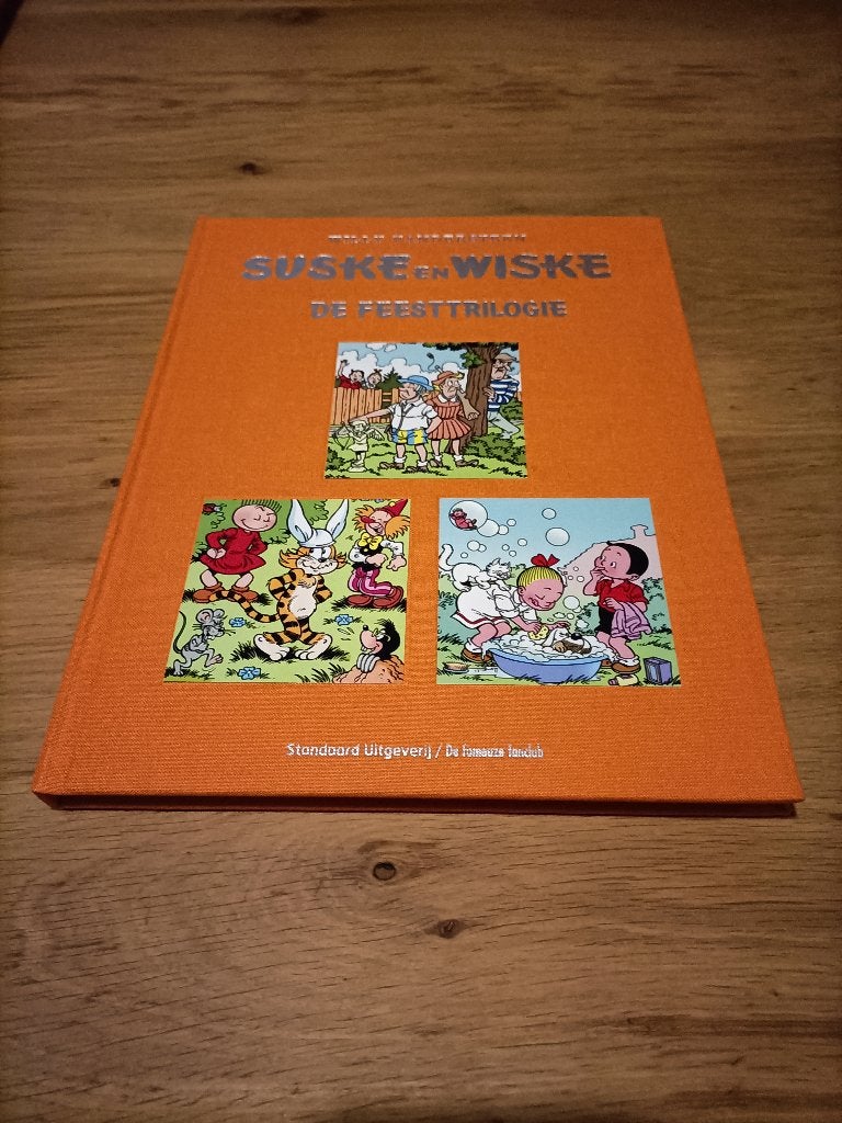 suske en wiske feesttrilogie, Eén stripboek, Ophalen of Verzenden, Zo goed als nieuw, Willy Vandersteen