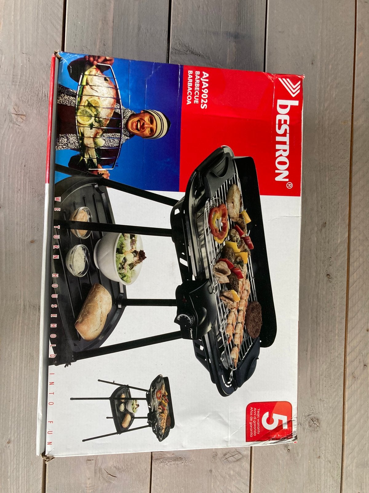 Barbecue, Witgoed en Apparatuur, Gourmetstellen, Ophalen, Zo goed als nieuw, 4 t/m 7 personen