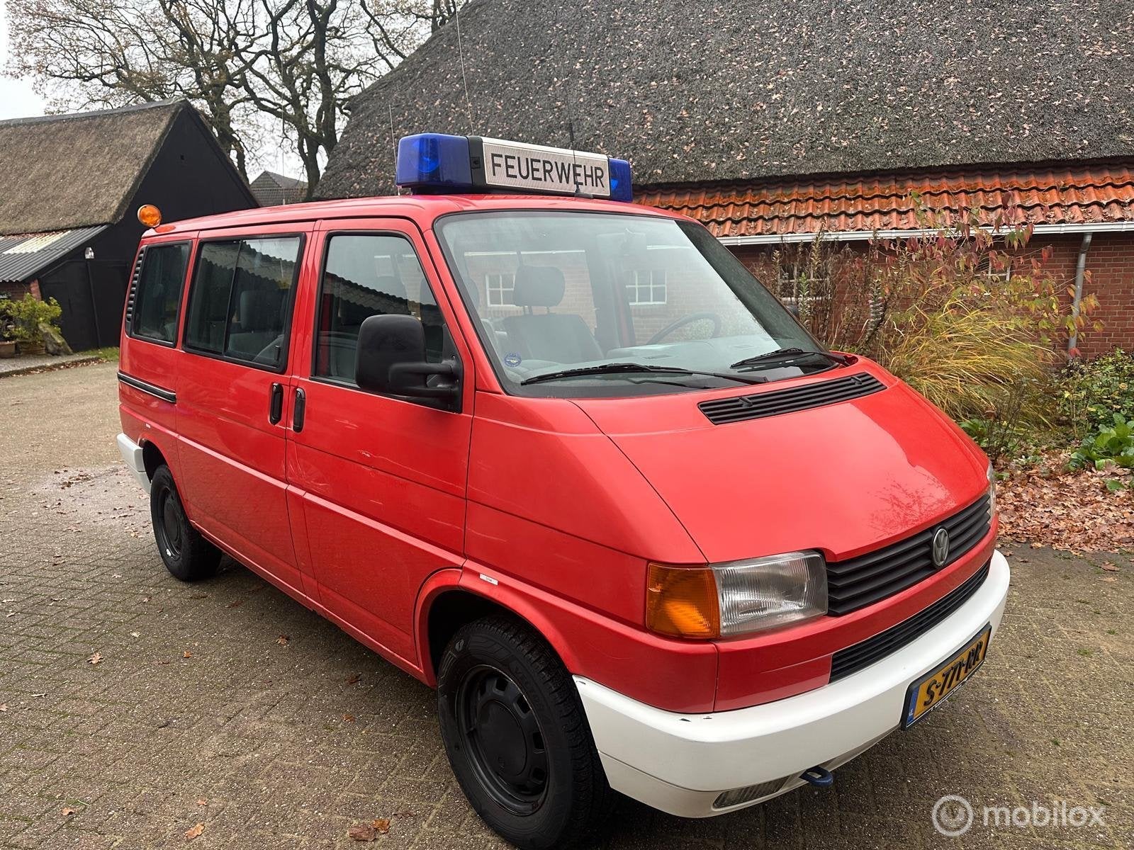 Volkswagen T4 Caravelle slechts 107 d km Brandweer, Voorwielaandrijving, Gebruikt, Overige modellen, Overige carrosserieën