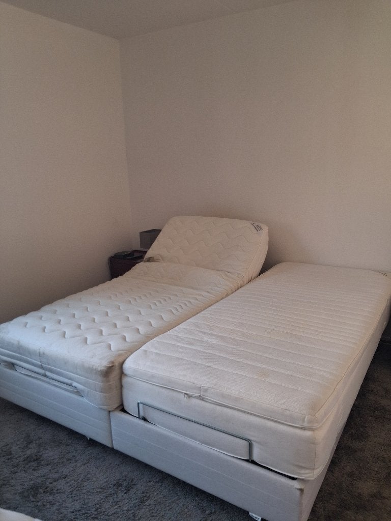 Boxspring, Ophalen, Gebruikt, Tweepersoons, 180 cm