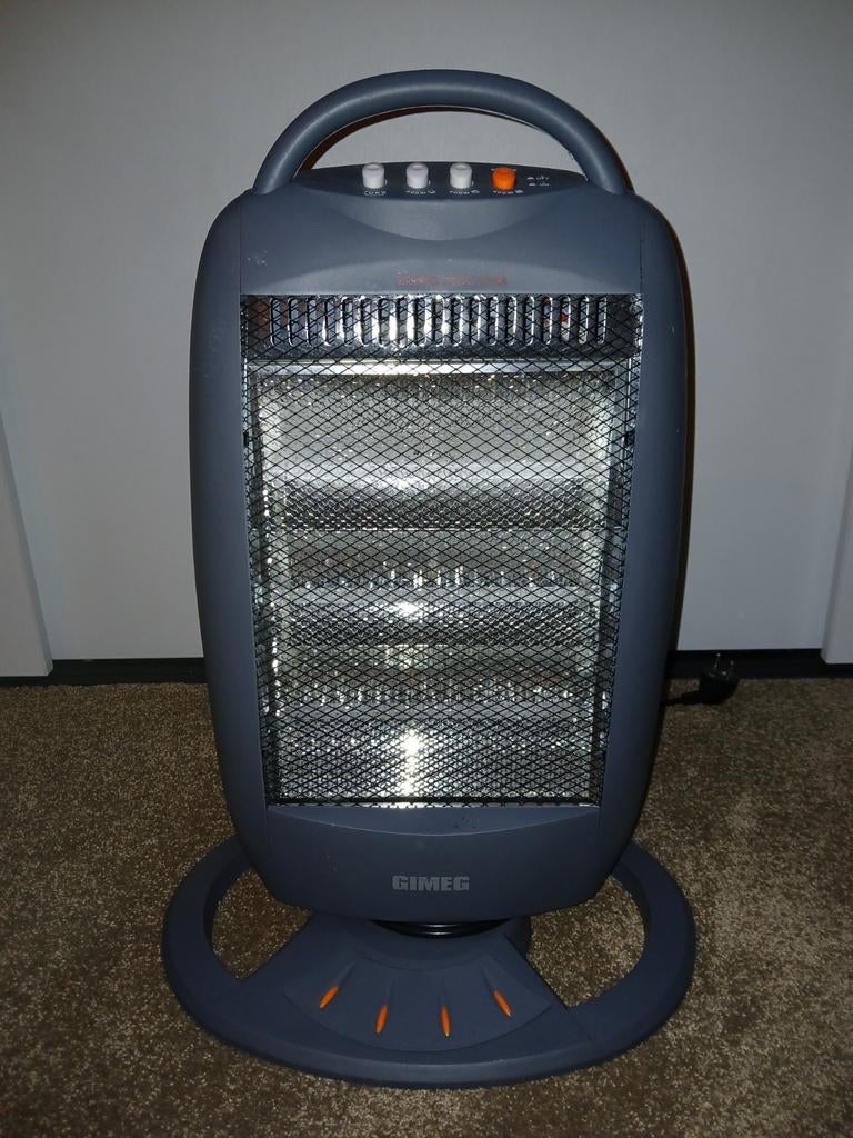Gimeg halogeen kachel 3x 400W - Ideaal voor op de camping, Ophalen, Gebruikt