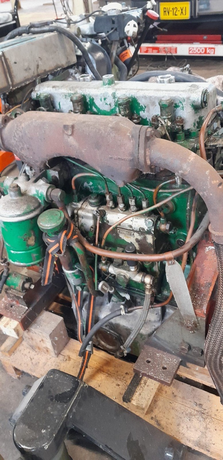 Te koop Perkins Dieselmotor, Ophalen, Gebruikt, Motor en Techniek, Zeilboot of Motorboot