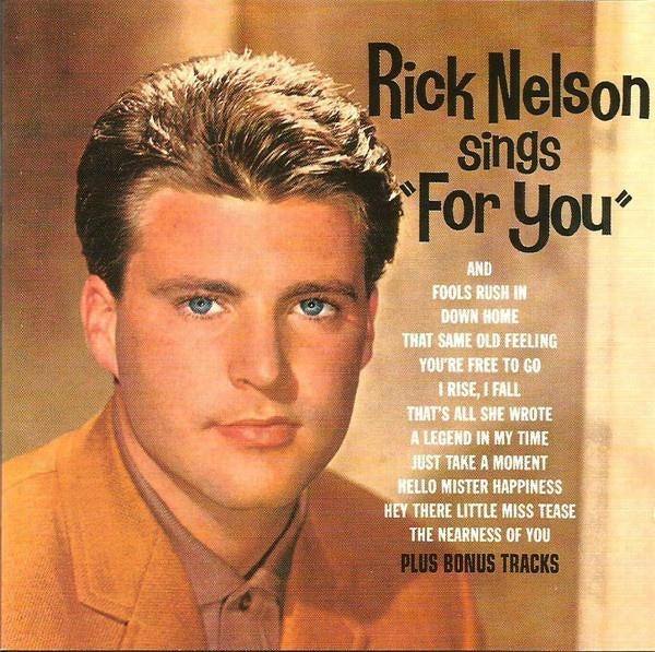 Rick Nelson – Rick Nelson Sings "For You", Verzenden, Zo goed als nieuw, Rock-'n-Roll