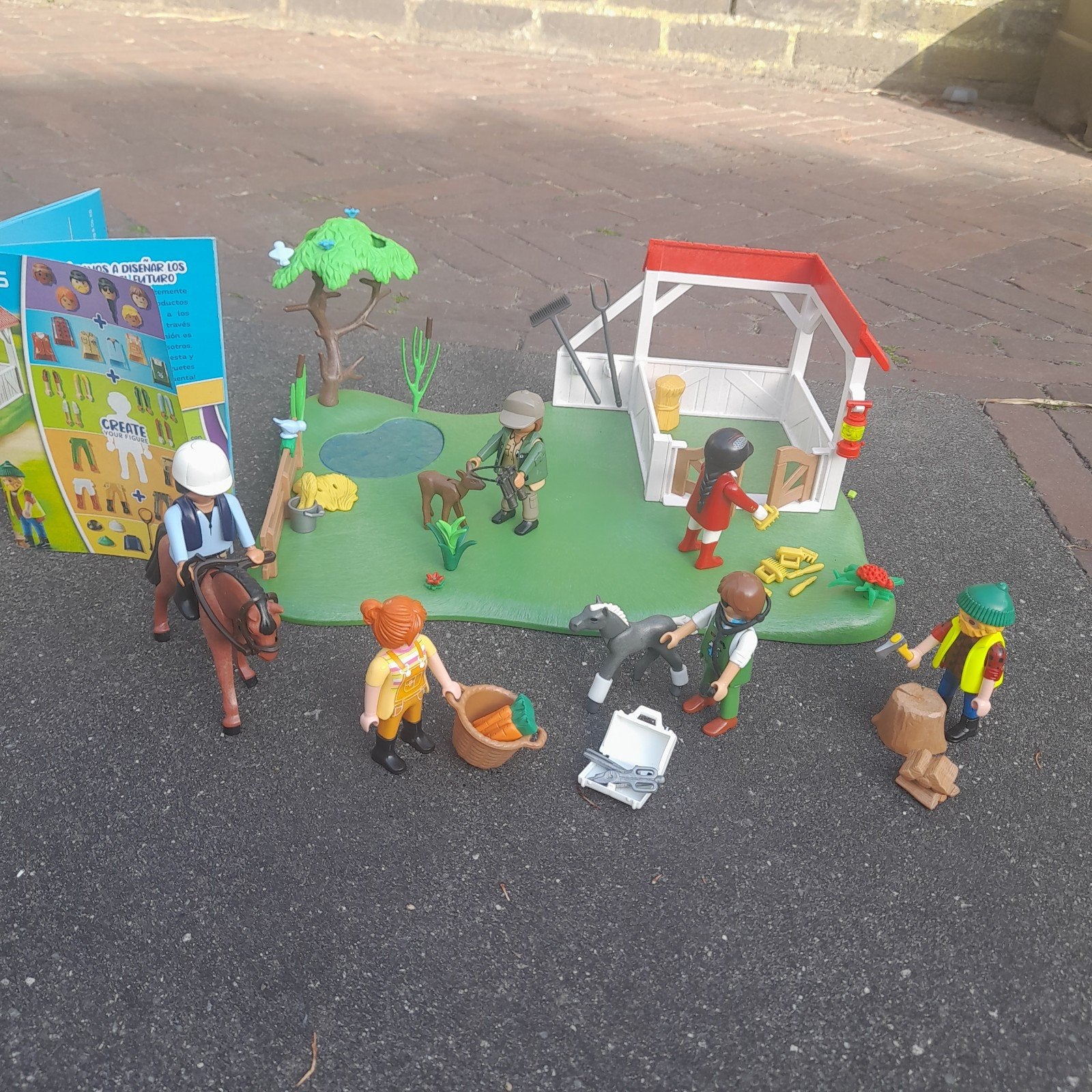 Playmobil My Figures: Boerderijleven (70978), Ophalen of Verzenden, Gebruikt, Overige series, Overige typen