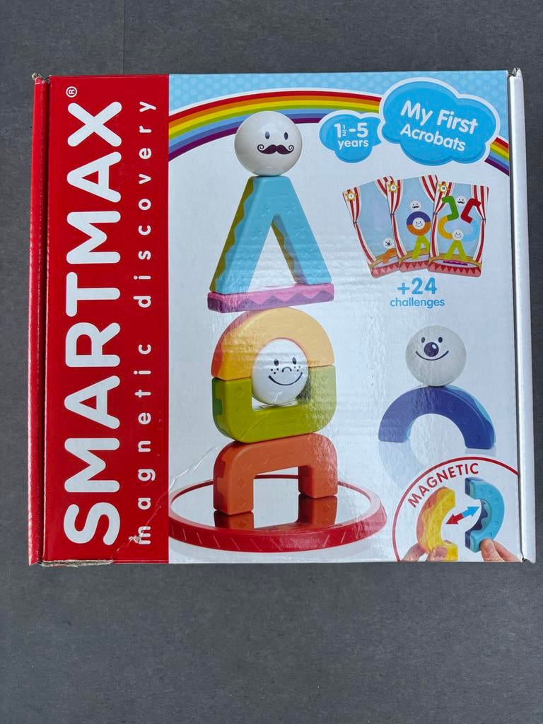 SmartMax My First Acrobats - Magnetisch Bouwspeelgoed, Ophalen of Verzenden, Zo goed als nieuw, Bouwen